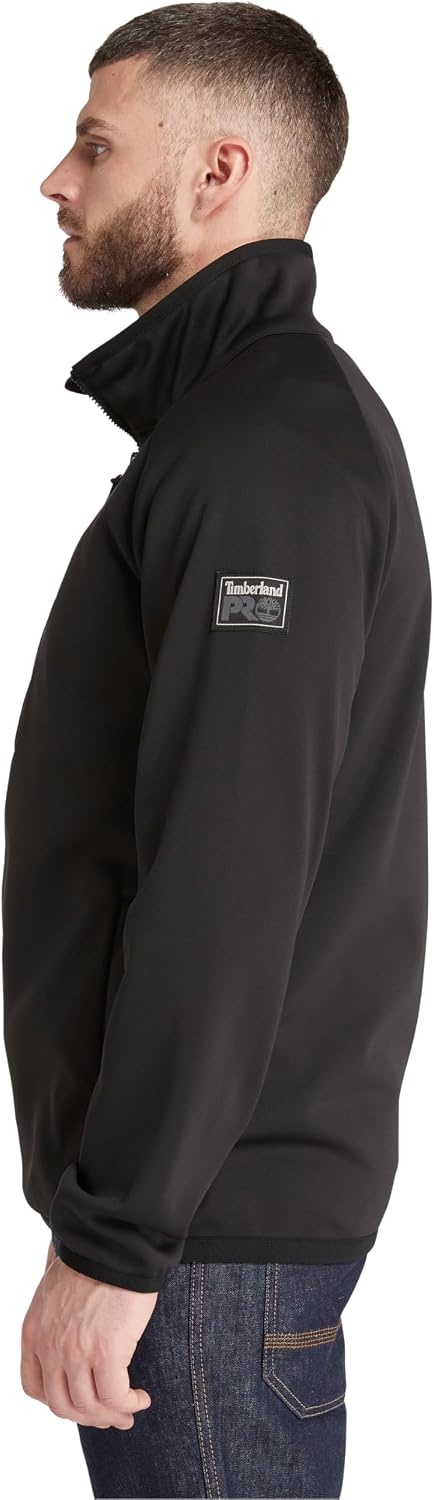 Timberland PRO Men’s Ironhide Softshell Jacket, Black, 3X-Large