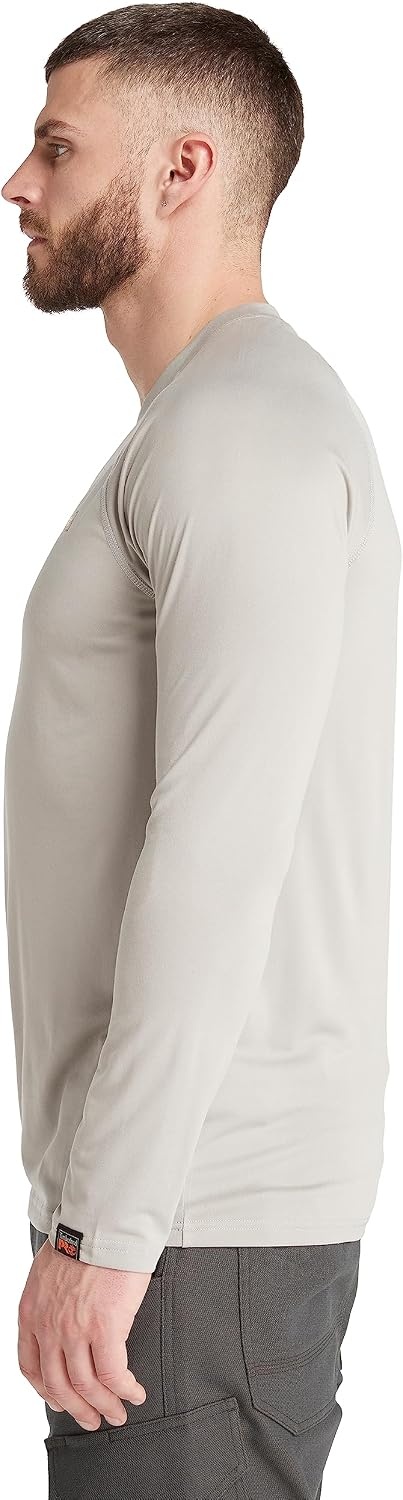 Timberland PRO Men’s Wicking Good Long-Sleeve T-Shirt 2.0(Paloma)