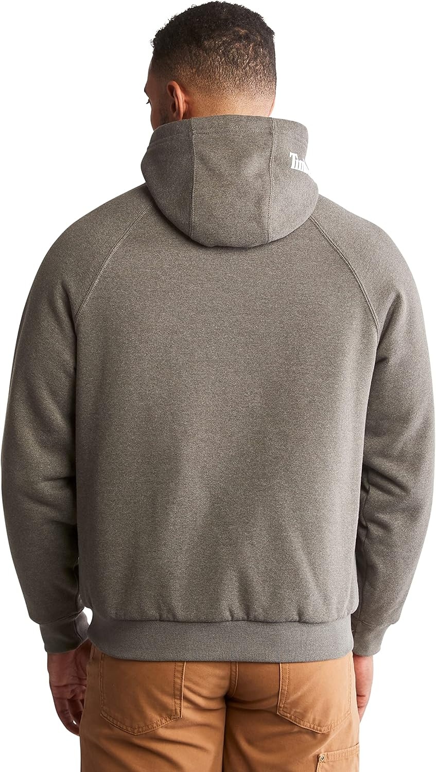 Timberland PRO Hood Honcho Sport Double Duty Pullover(Dark Charcoal Heather/White)