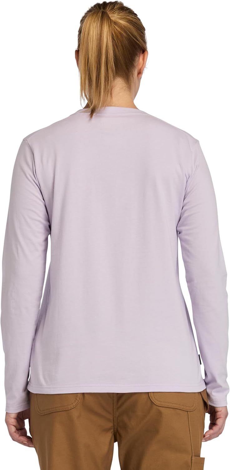 Timberland PRO Women’s Core Long Sleeve T-Shirt(Pastel Lilac)