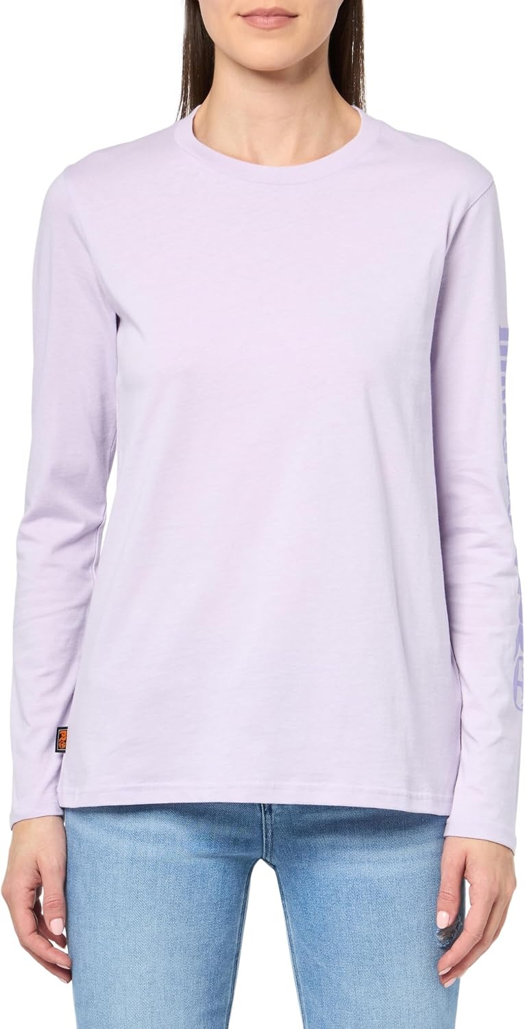 Timberland PRO Women’s Core Long Sleeve T-Shirt(Pastel Lilac)
