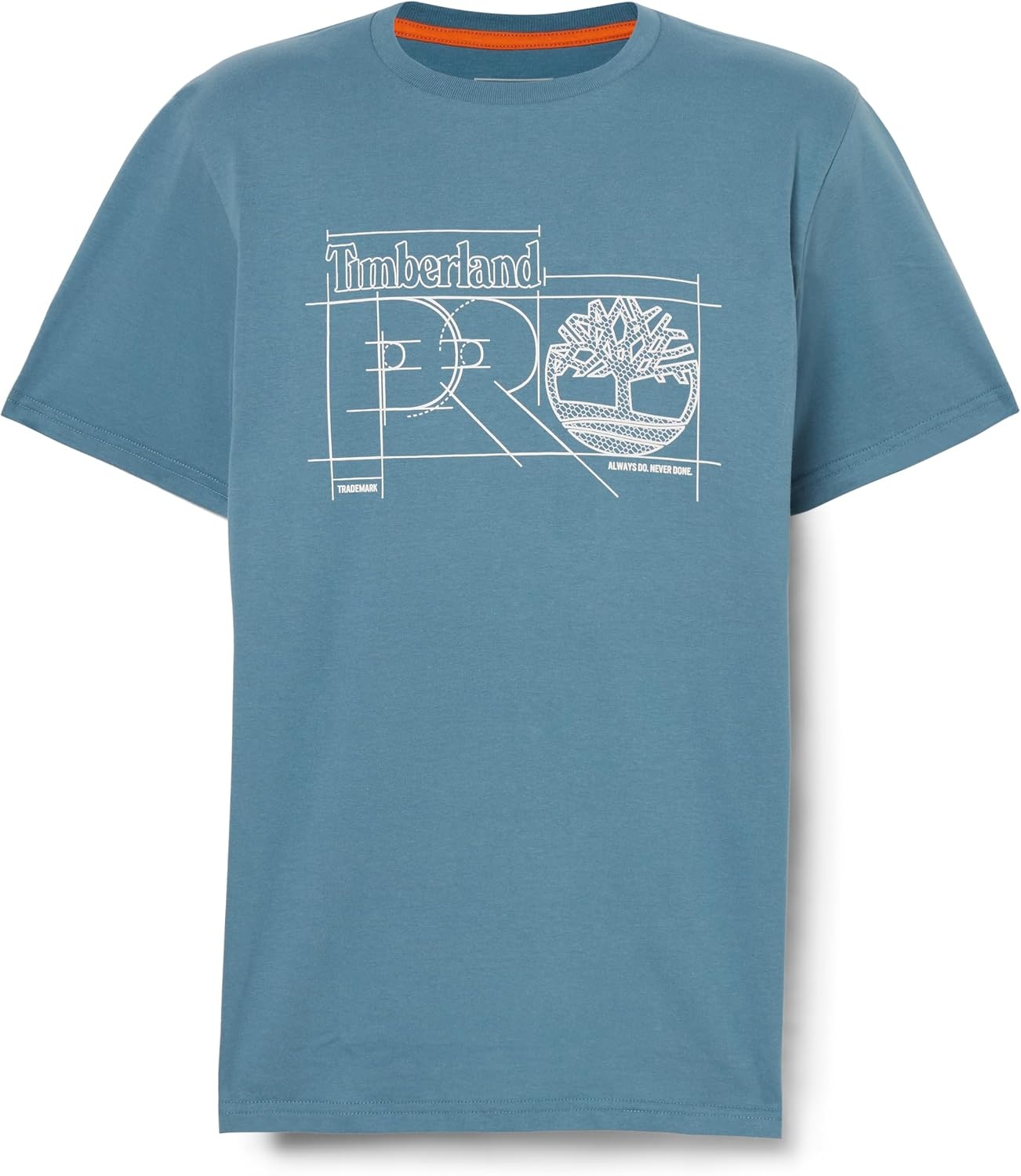 Timberland PRO Men’s Innovation Blueprint Short-Sleeve T-Shirt(Bluestone)