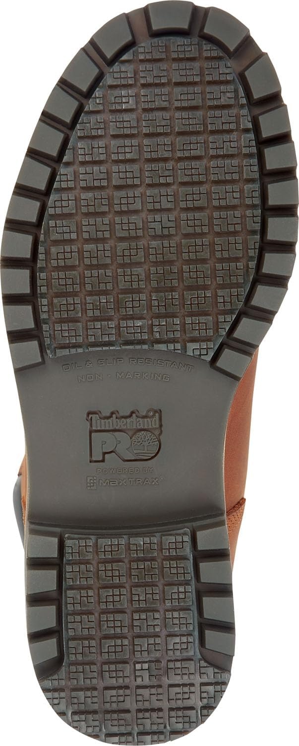 Timberland PRO Mens Direct Attach MaxTRAX Soft Toe SRO Boot(Glazed Ginger)