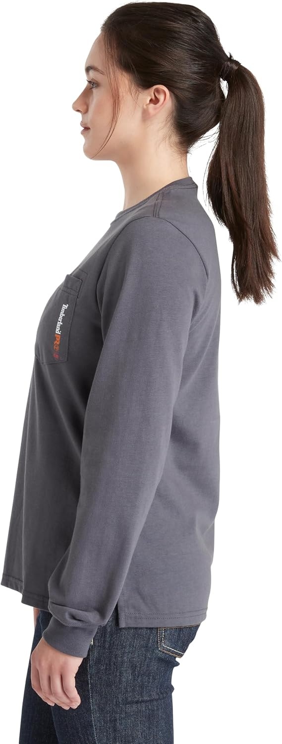 Timberland PRO FR Cotton Core Pocket T-Shirt w/Logo(Charcoal)