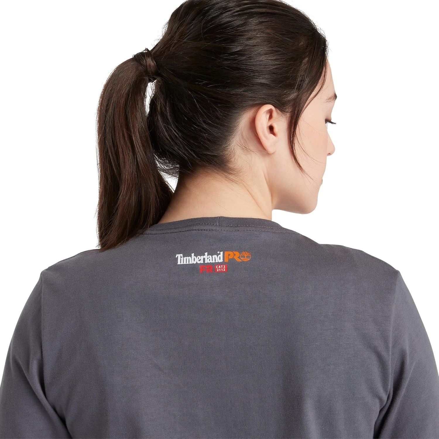 Timberland PRO FR Cotton Core Pocket T-Shirt w/Logo(Charcoal)