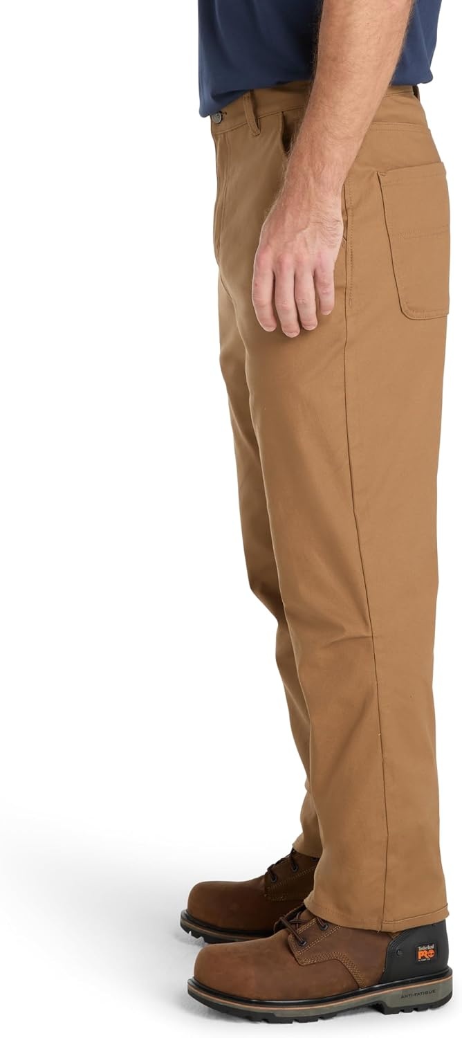 Timberland PRO Men’s Gritman Flex Athletic Fit Utility Work Pant(Dark Wheat)