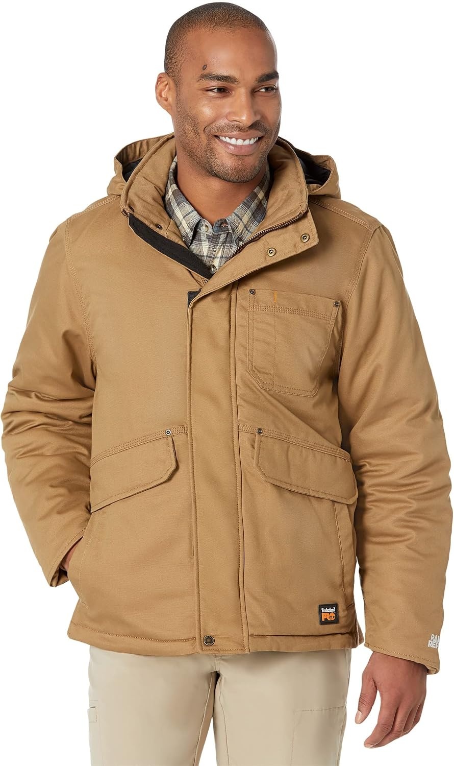Timberland PRO Ironhide Hooded Insulated Jacket(Dark Wheat)