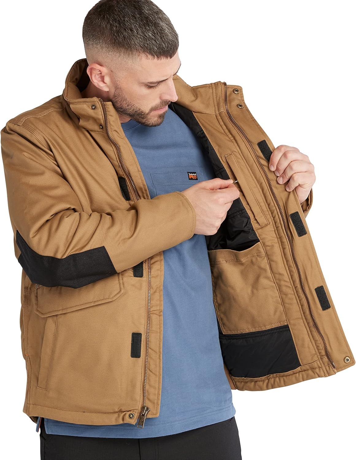 Timberland PRO Ironhide Hooded Insulated Jacket(Dark Wheat)