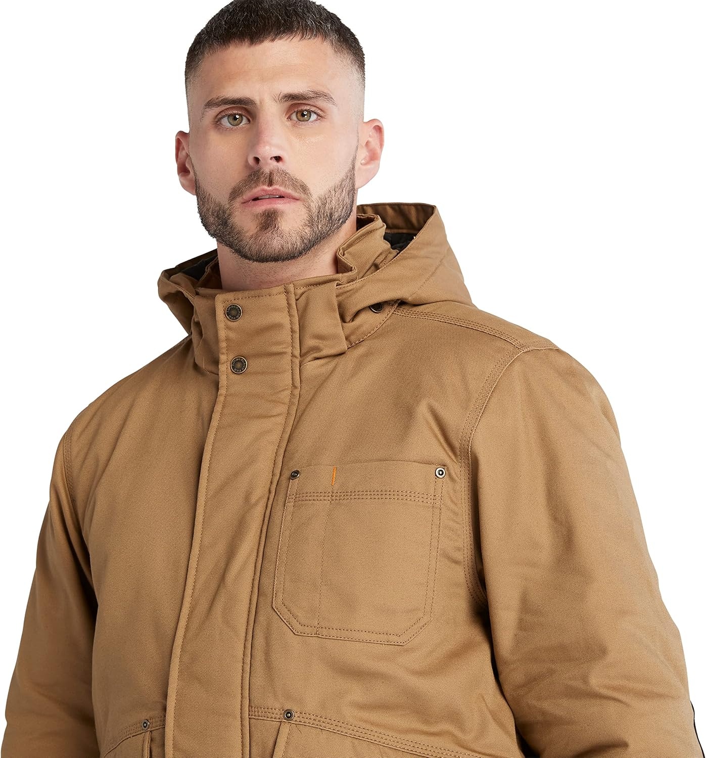 Timberland PRO Ironhide Hooded Insulated Jacket(Dark Wheat)