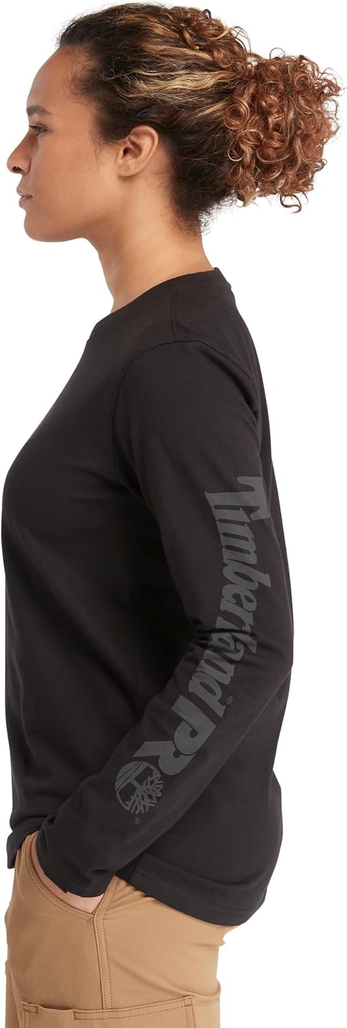 Timberland PRO Women’s Core Long Sleeve T-Shirt(Black)