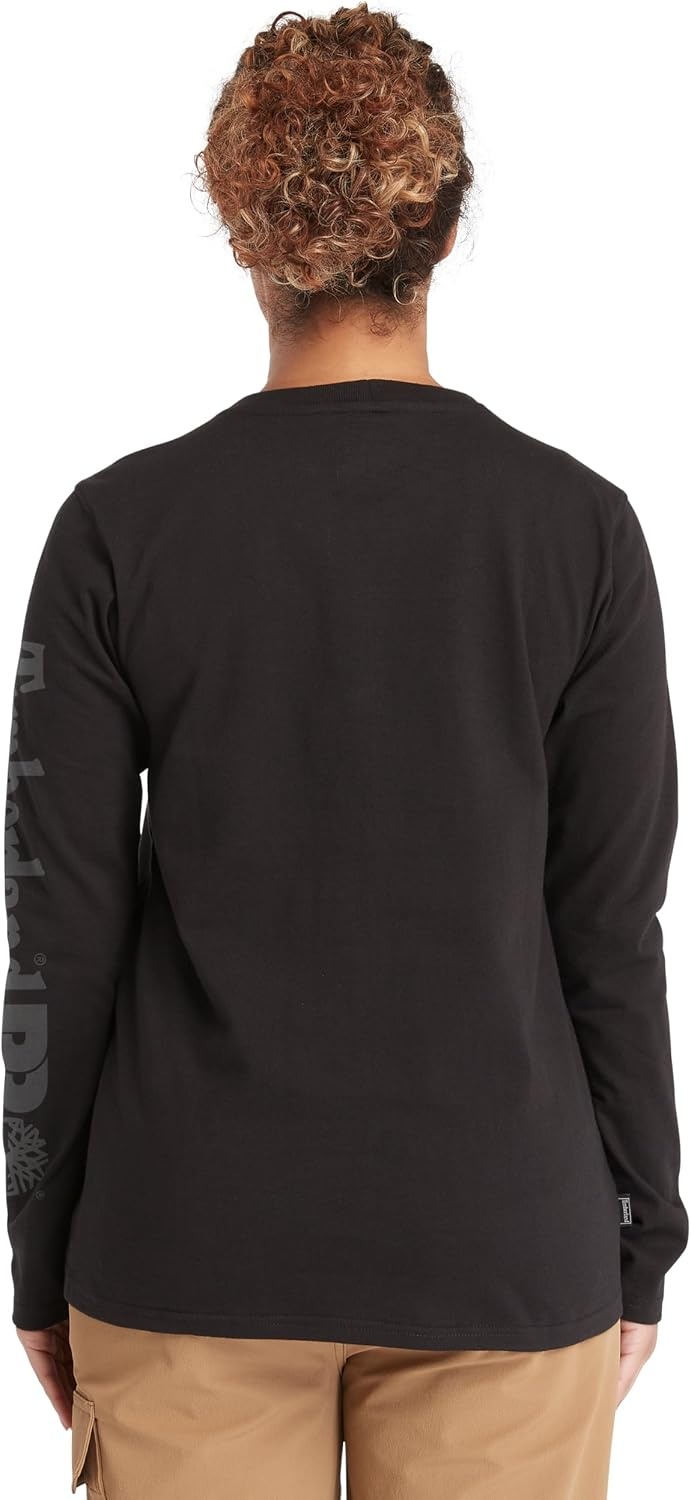 Timberland PRO Women’s Core Long Sleeve T-Shirt(Black)