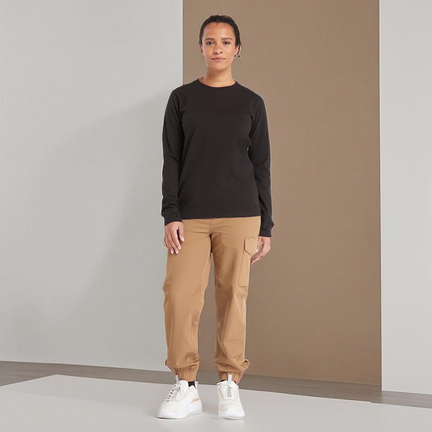 Timberland PRO Women’s Core Long Sleeve T-Shirt(Black)