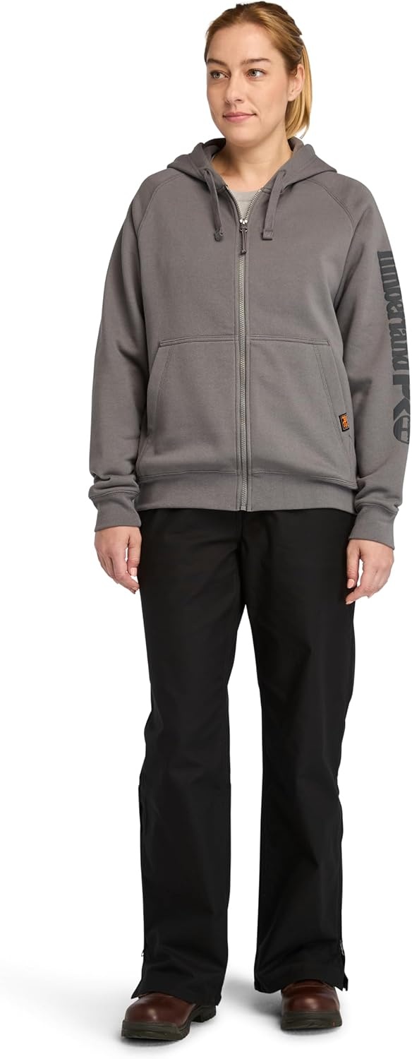 Timberland PRO Women’s Hood Honcho Sport Hoodie Full-zip Sweatshirt(Tornado)