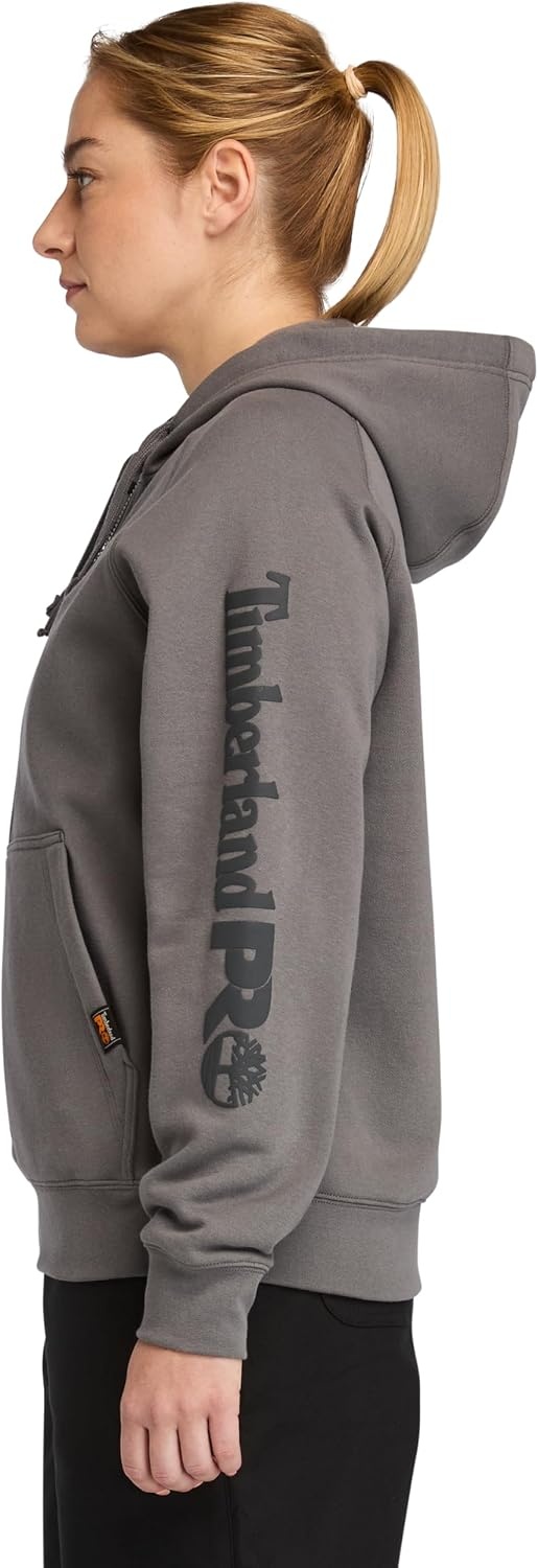 Timberland PRO Women’s Hood Honcho Sport Hoodie Full-zip Sweatshirt(Tornado)