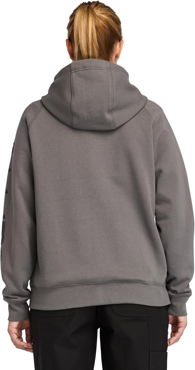 Timberland PRO Women’s Hood Honcho Sport Hoodie Full-zip Sweatshirt(Tornado)