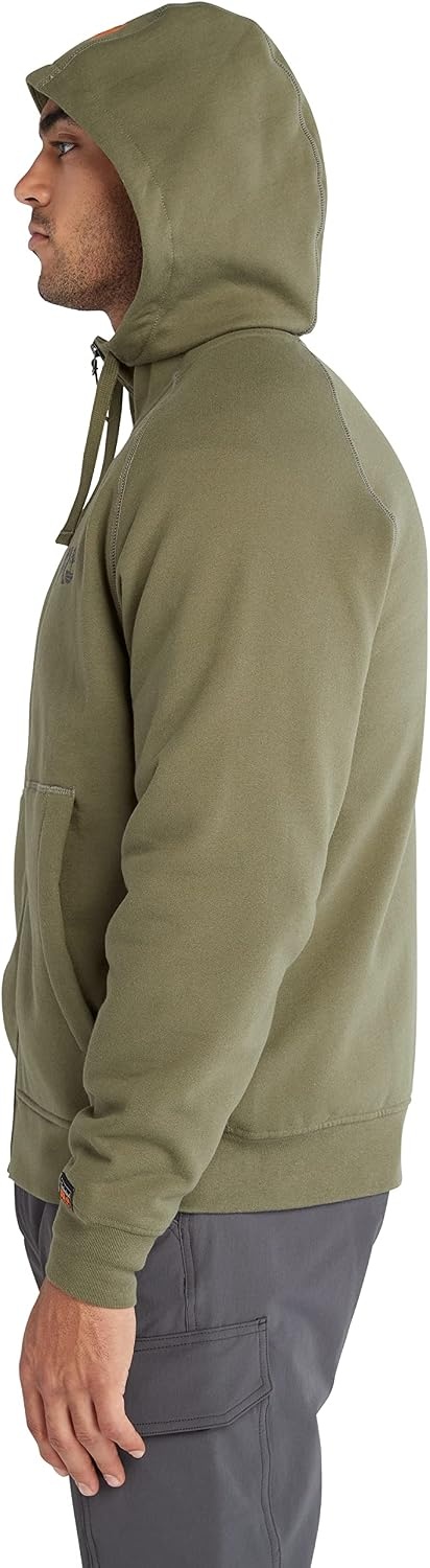 Timberland PRO mens Hood Honcho Sport Reflective Sweatshirt(Olive Night)