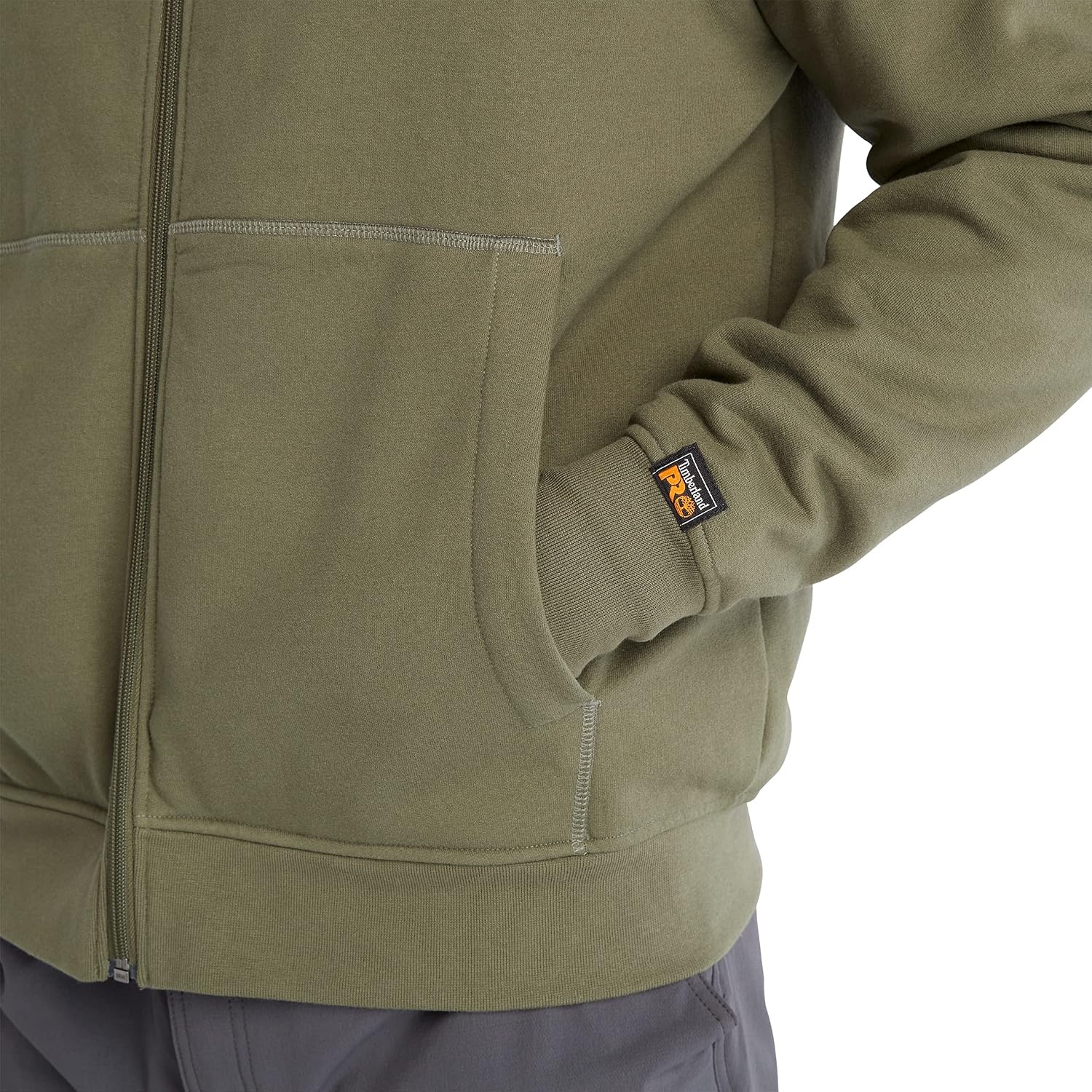 Timberland PRO mens Hood Honcho Sport Reflective Sweatshirt(Olive Night)