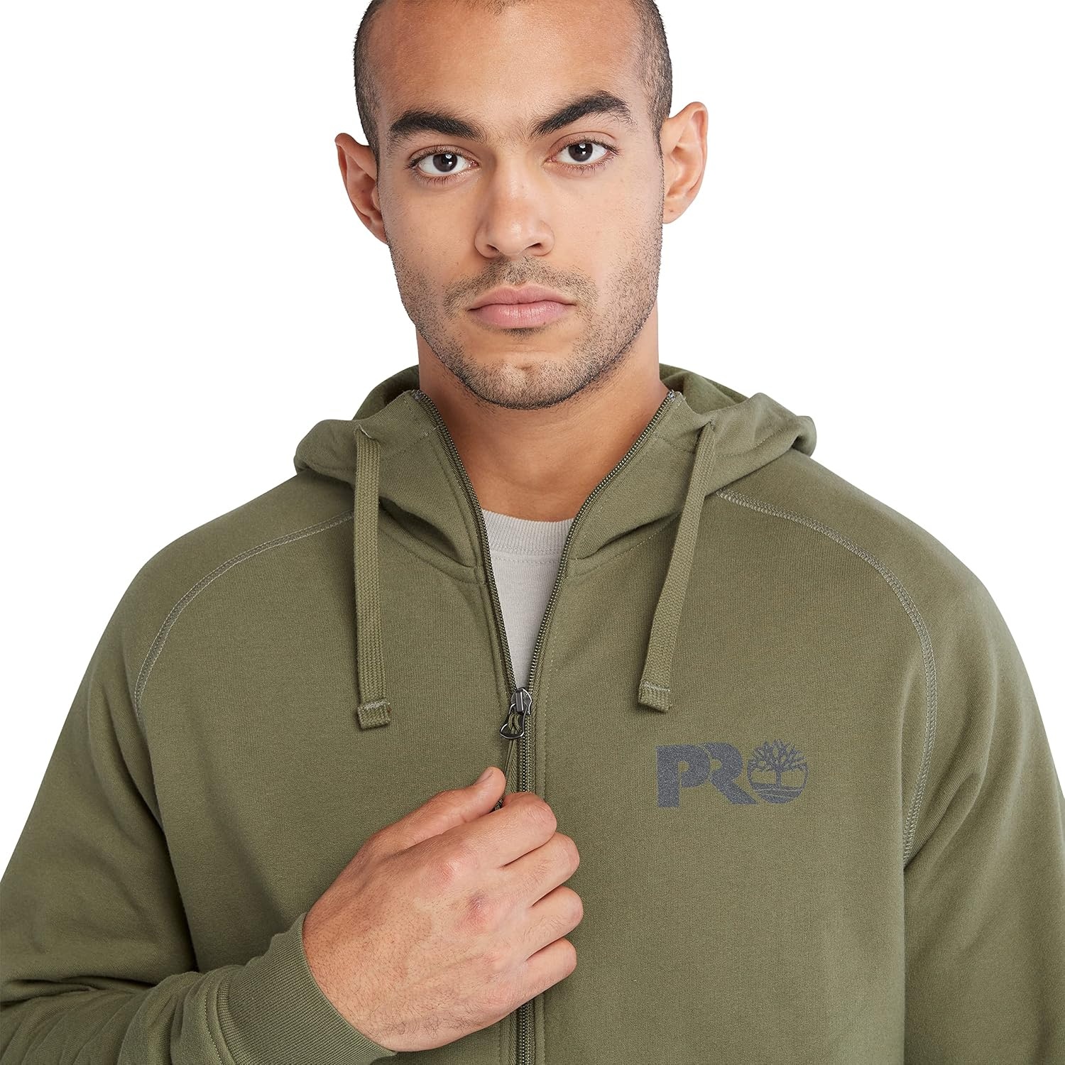 Timberland PRO mens Hood Honcho Sport Reflective Sweatshirt(Olive Night)