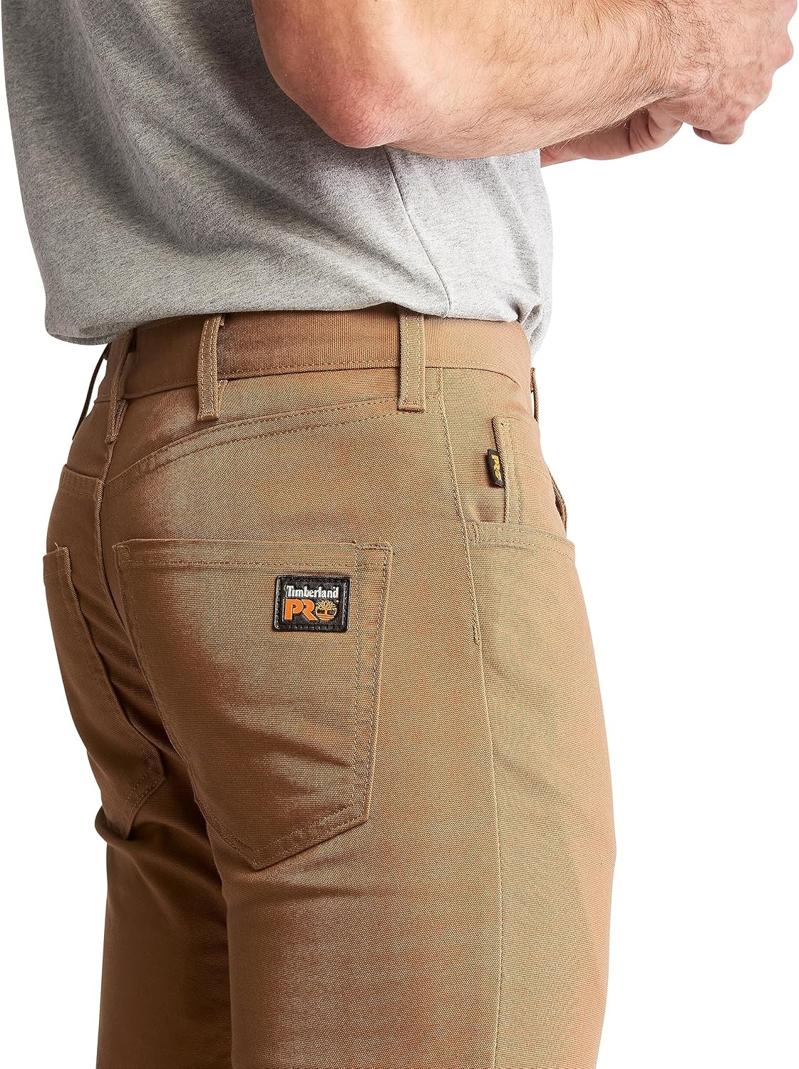 Timberland PRO Mens Ironhide Flex 5 Pocket Work Pant(Dark Wheat)