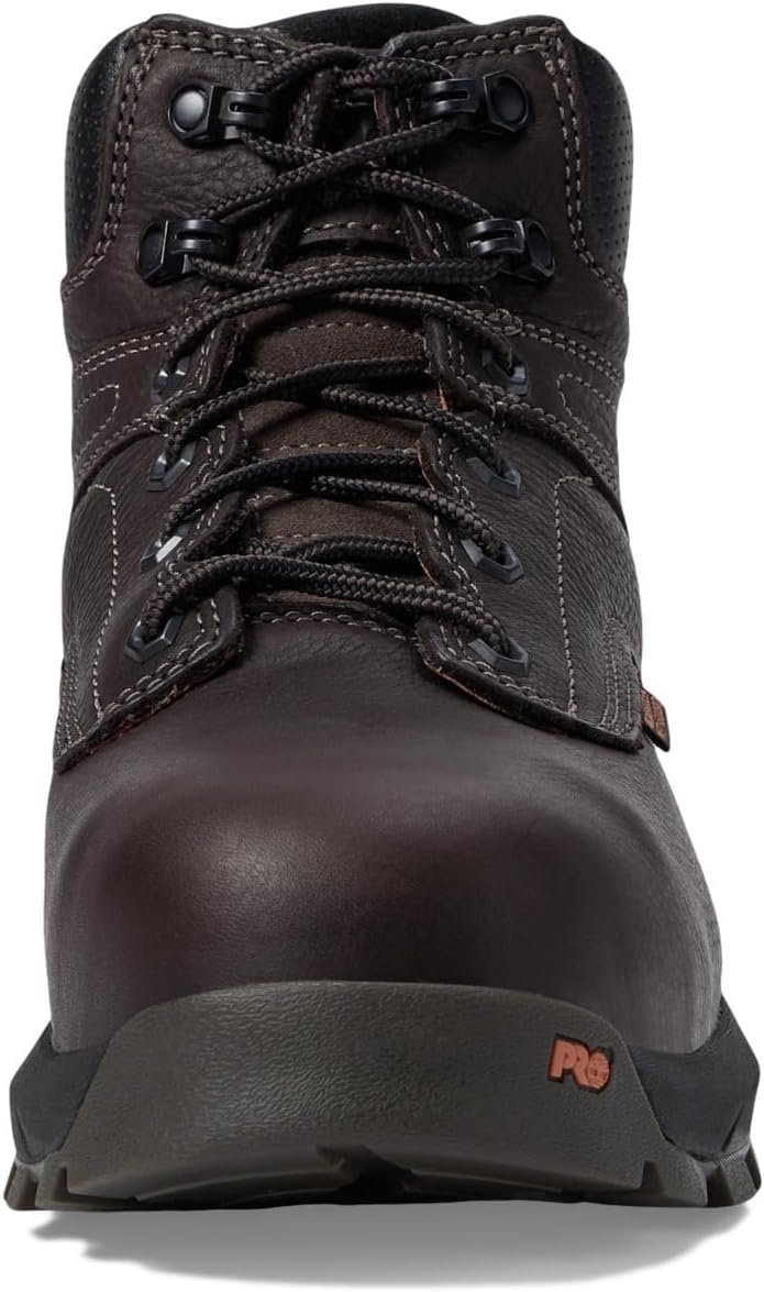 Timberland PRO Titan EV 6″ Composite Safety Toe Internal MetGuard Industrial Work Boot(Dark Brown)