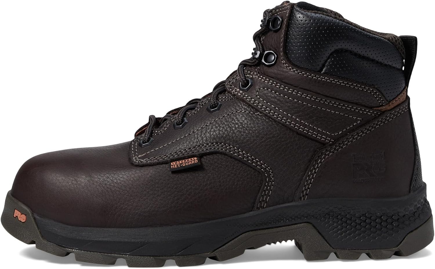 Timberland PRO Titan EV 6″ Composite Safety Toe Internal MetGuard Industrial Work Boot(Dark Brown)