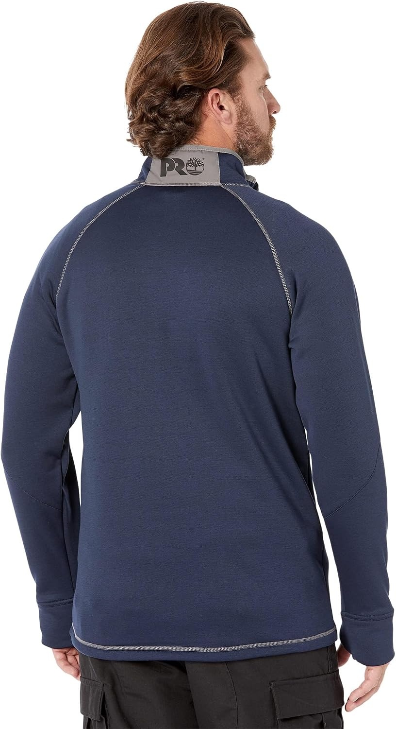 Timberland PRO Reaxion 1/4 Zip Fleece(Navy Heather)