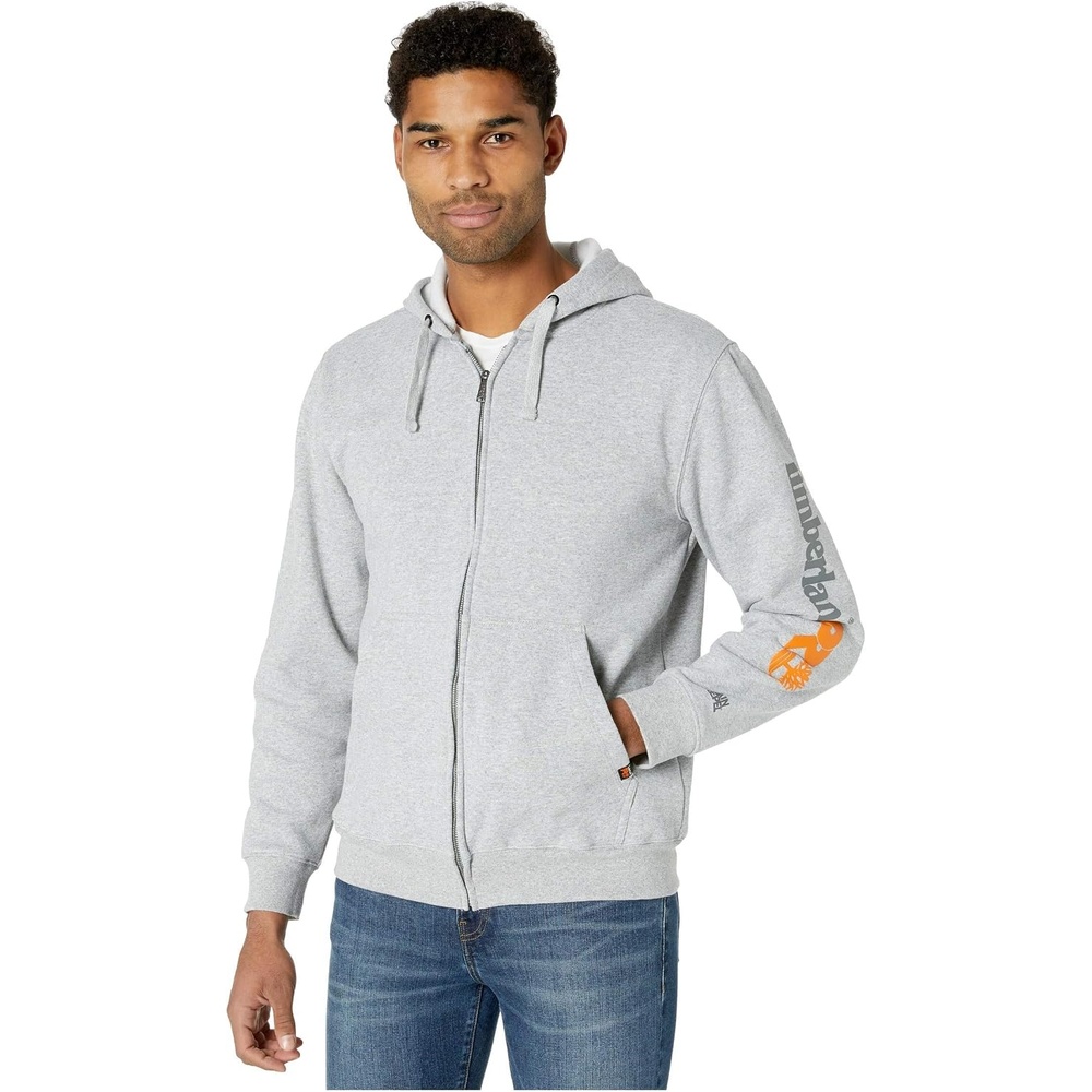 Timberland PRO Hood Honcho Sport Full Zip(Light Grey Heather)