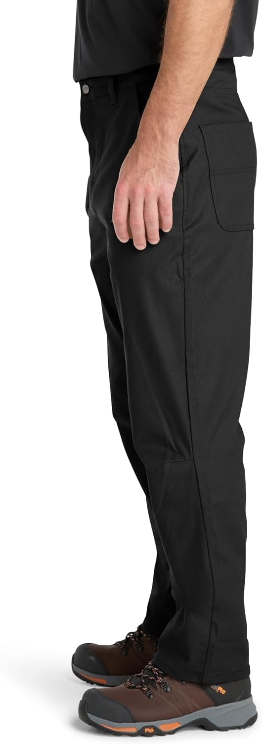 Timberland PRO Men’s Gritman Flex Athletic Fit 5 Pocket Work Pant(Black)