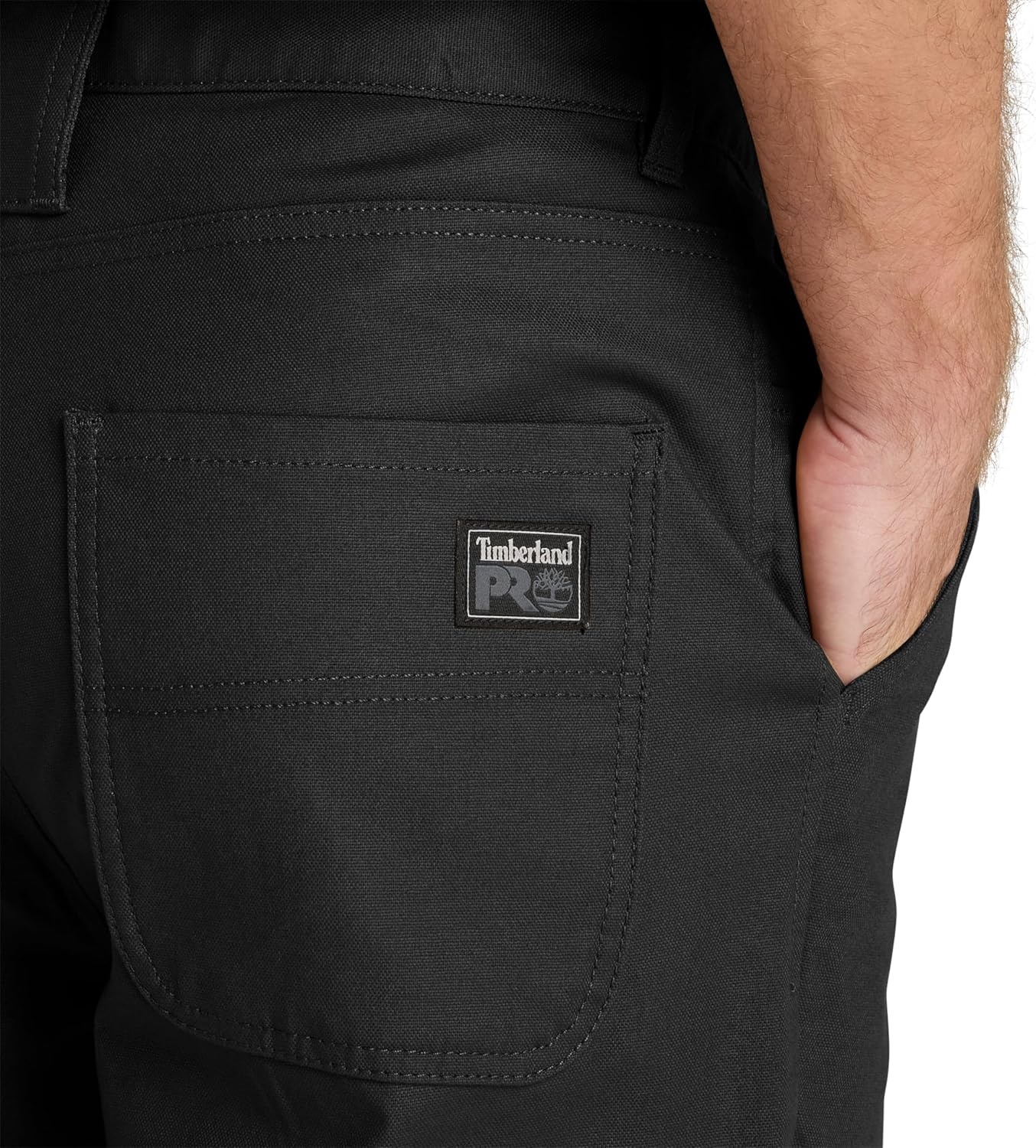 Timberland PRO Men’s Gritman Flex Athletic Fit 5 Pocket Work Pant(Black)