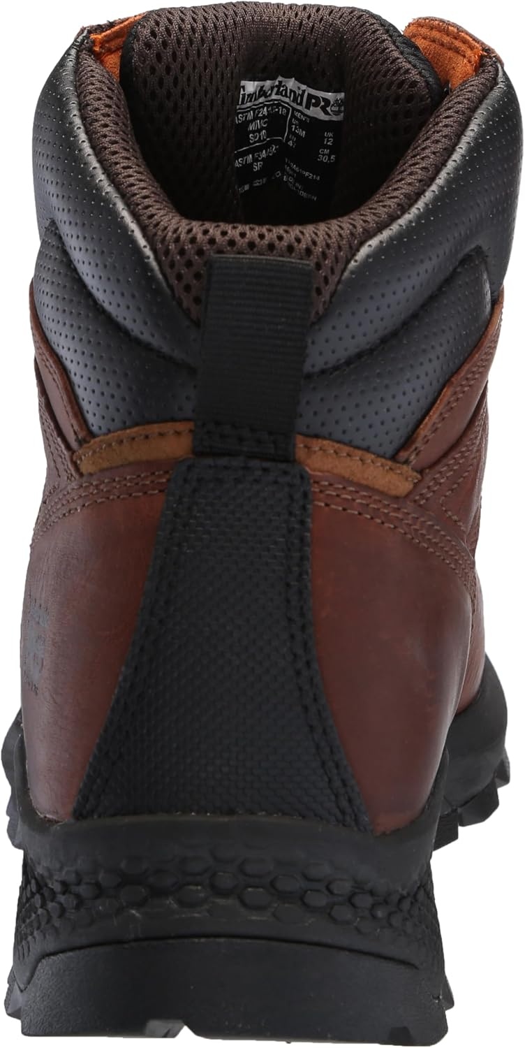 Timberland PRO Titan EV 6″ Composite Safety Toe Static Dissipative Industrial Work Boot(Brown)