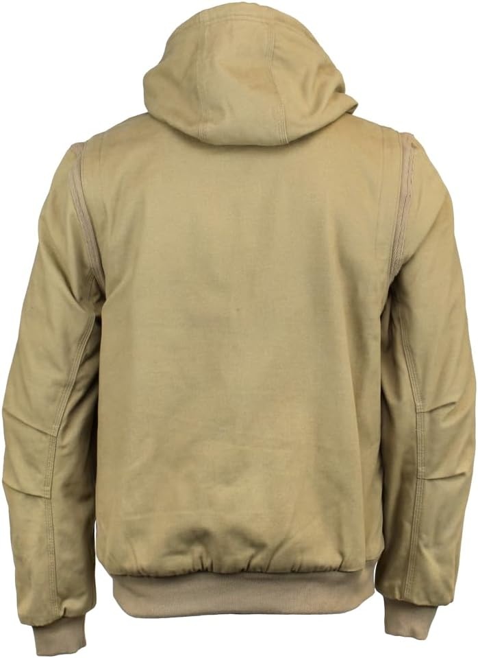 Timberland PRO Gritman Lined Canvas Hooded Jacket(Dark Wheat)