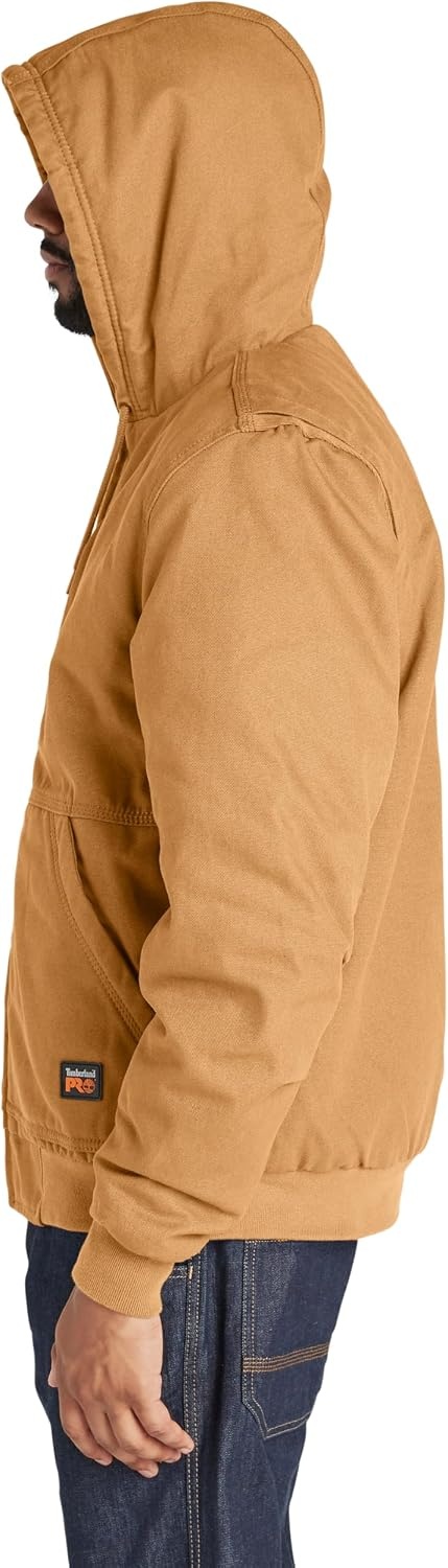 Timberland PRO Gritman Lined Canvas Hooded Jacket(Dark Wheat)