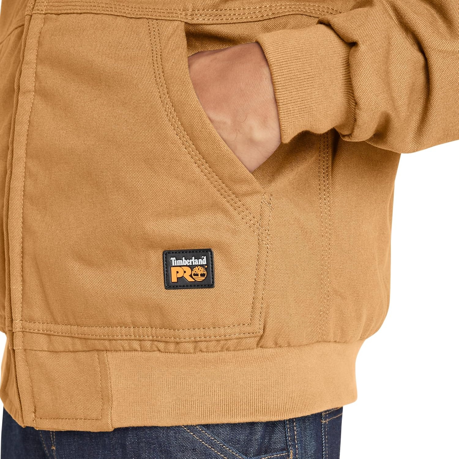 Timberland PRO Gritman Lined Canvas Hooded Jacket(Dark Wheat)
