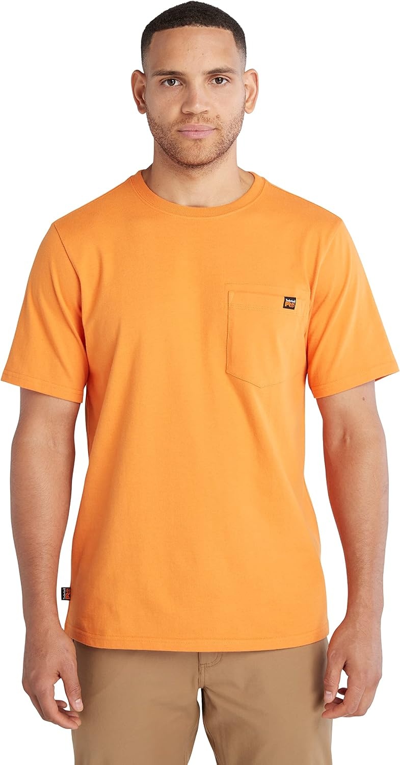 Timberland PRO Core Pocket Short Sleeve T-Shirt(Pro Orange)