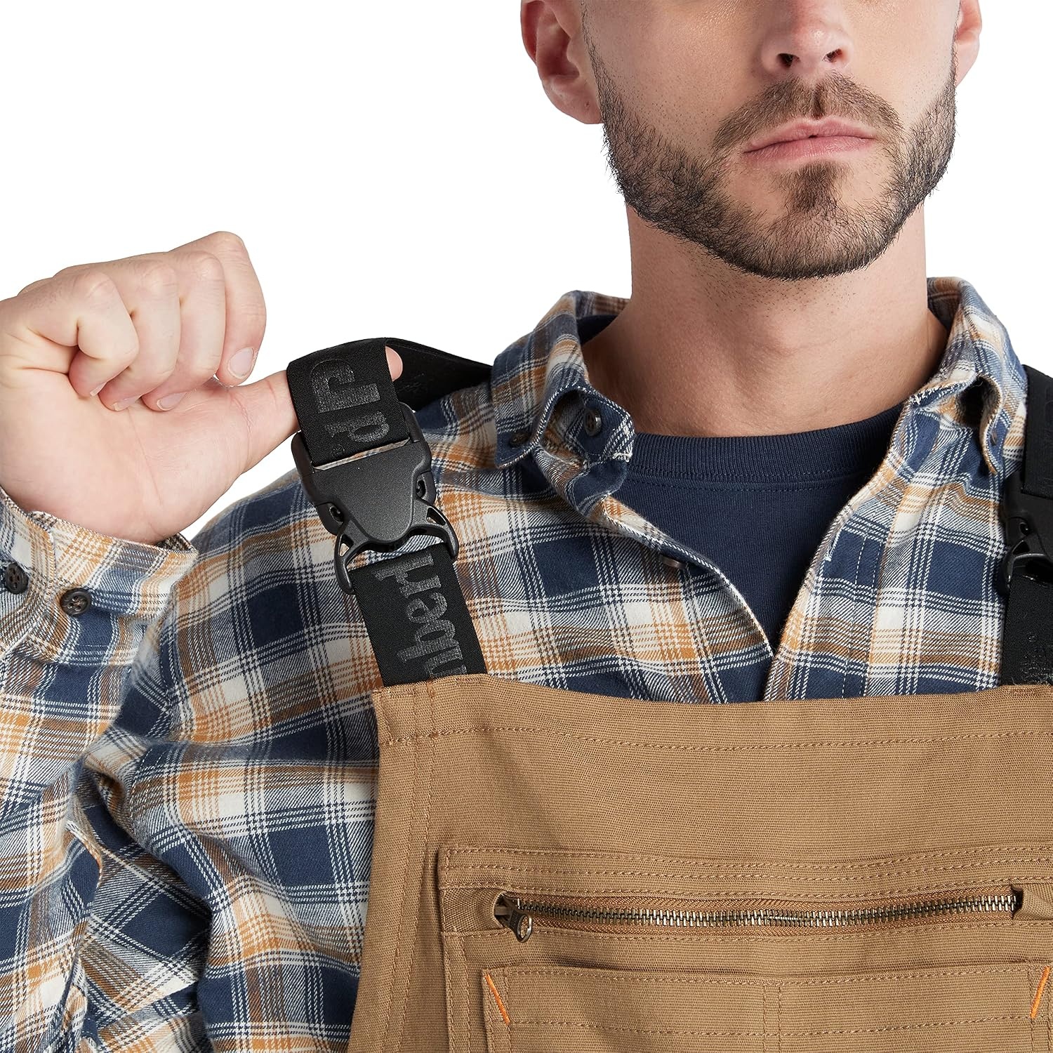 Timberland PRO Ironhide Original Fit Flex Bib Overalls(Dark Wheat)