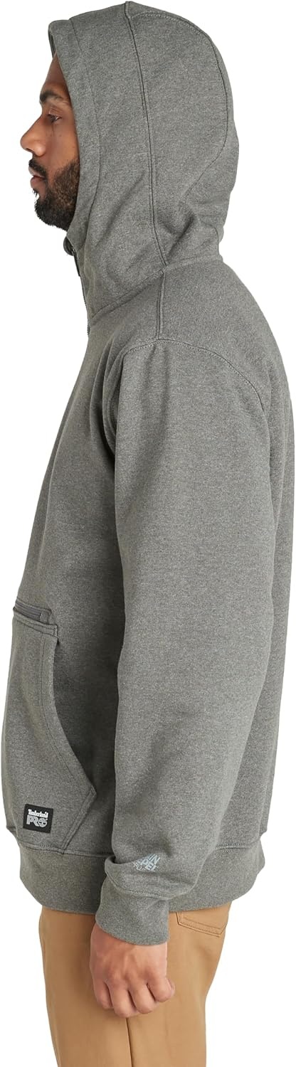Timberland PRO Hood Honcho HD Pullover Hooded Sweatshirt(Dark Charcoal Heather)