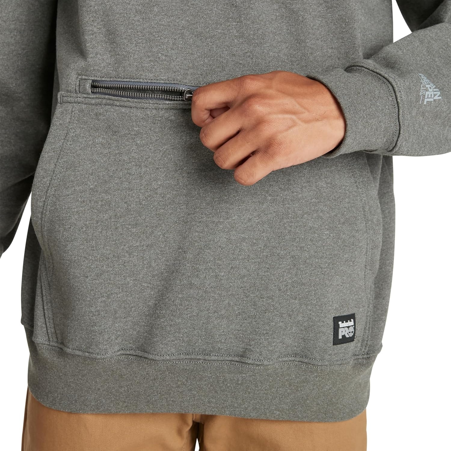 Timberland PRO Hood Honcho HD Pullover Hooded Sweatshirt(Dark Charcoal Heather)