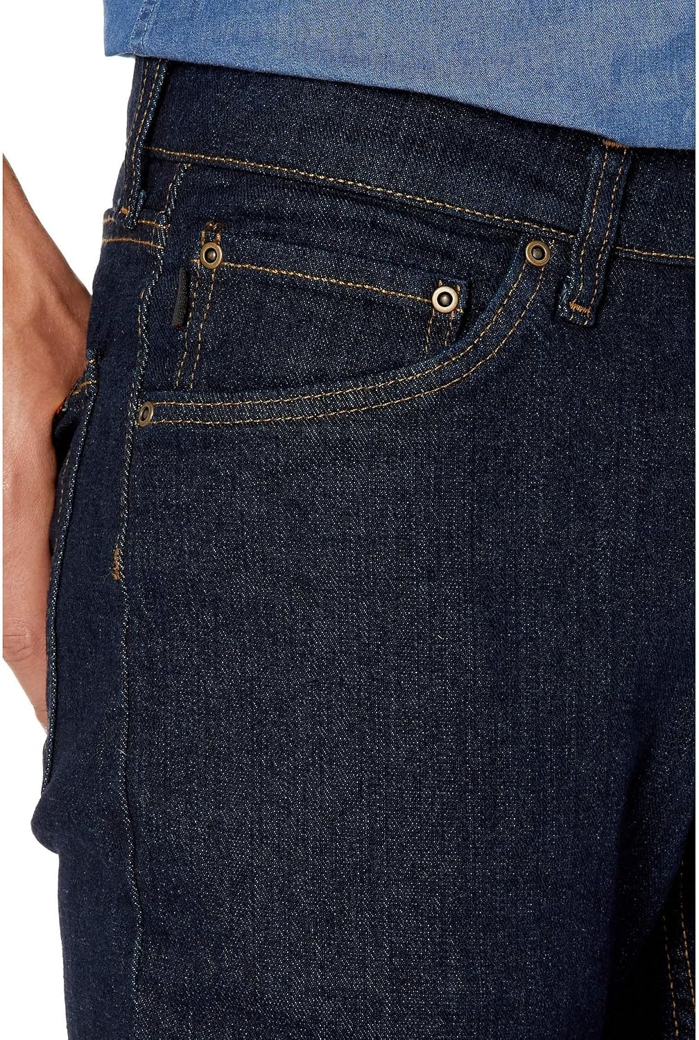Timberland PRO Men’s A1OWF Grit-N-Grind Flex Jean Pants(Dark Rinse)