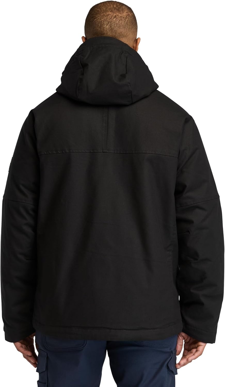 Timberland PRO Men’s Gritman Flex Canvas Hooded Jacket(Black)