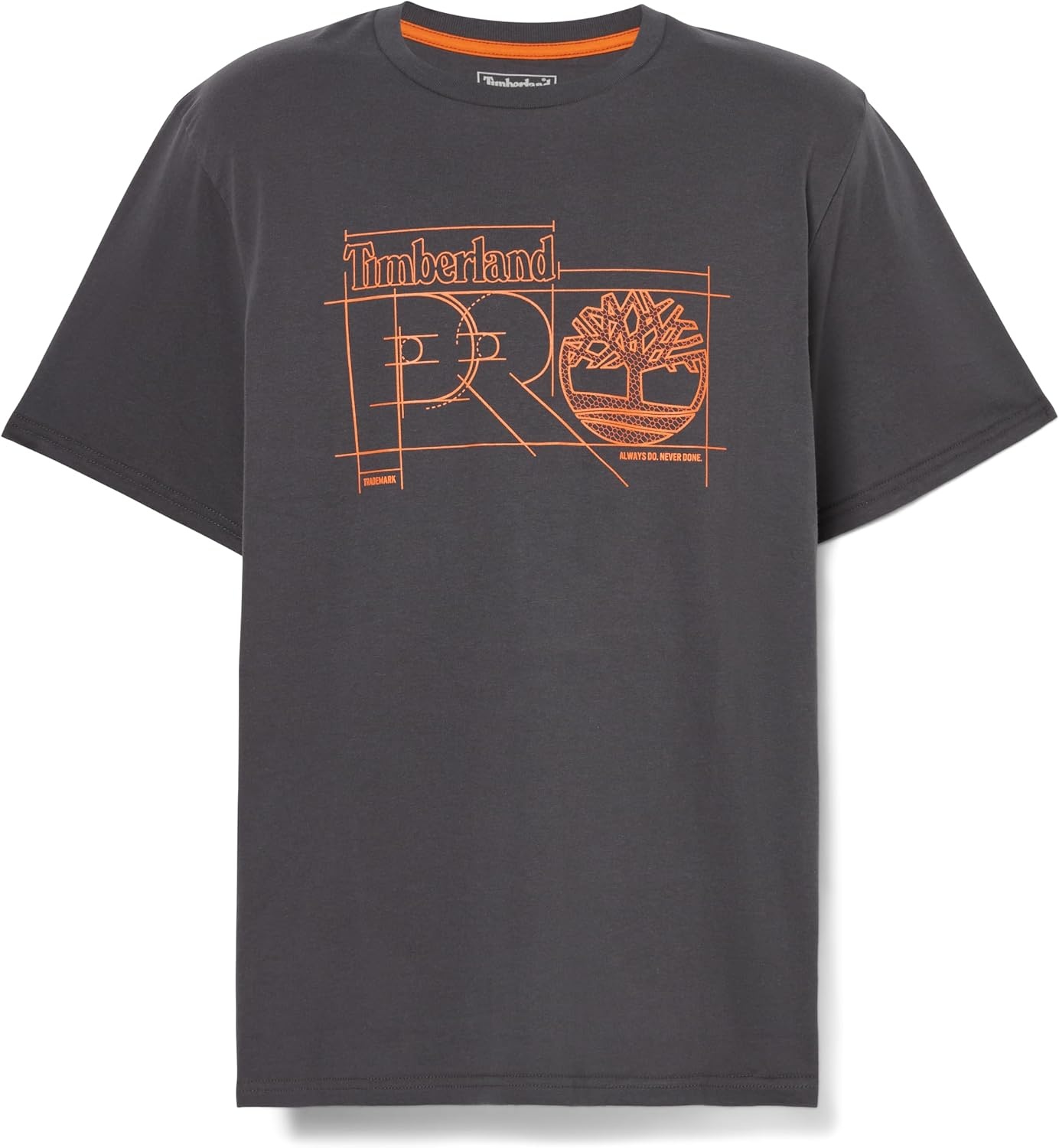 Timberland PRO Men’s Innovation Blueprint Short-Sleeve T-Shirt(Asphalt)