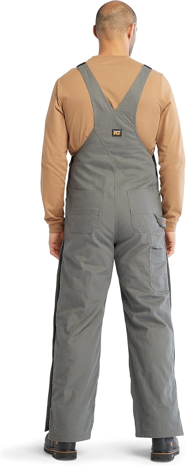 Timberland PRO Gritman Original Fit Insulated Bib Overalls(Pewter)