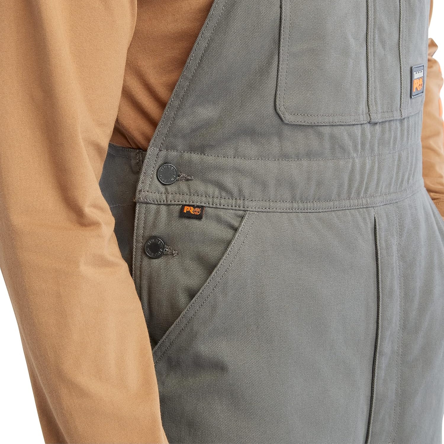 Timberland PRO Gritman Original Fit Insulated Bib Overalls(Pewter)