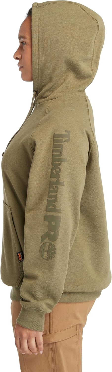 Timberland PRO Women’s Hood Honcho Sport Hooded Sweatshirt(Burnt Olive)