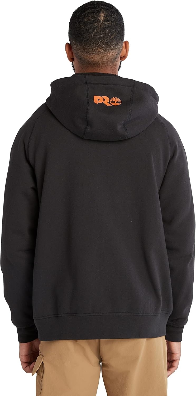 Timberland PRO mens Hood Honcho Sport Reflective Sweatshirt(Black)