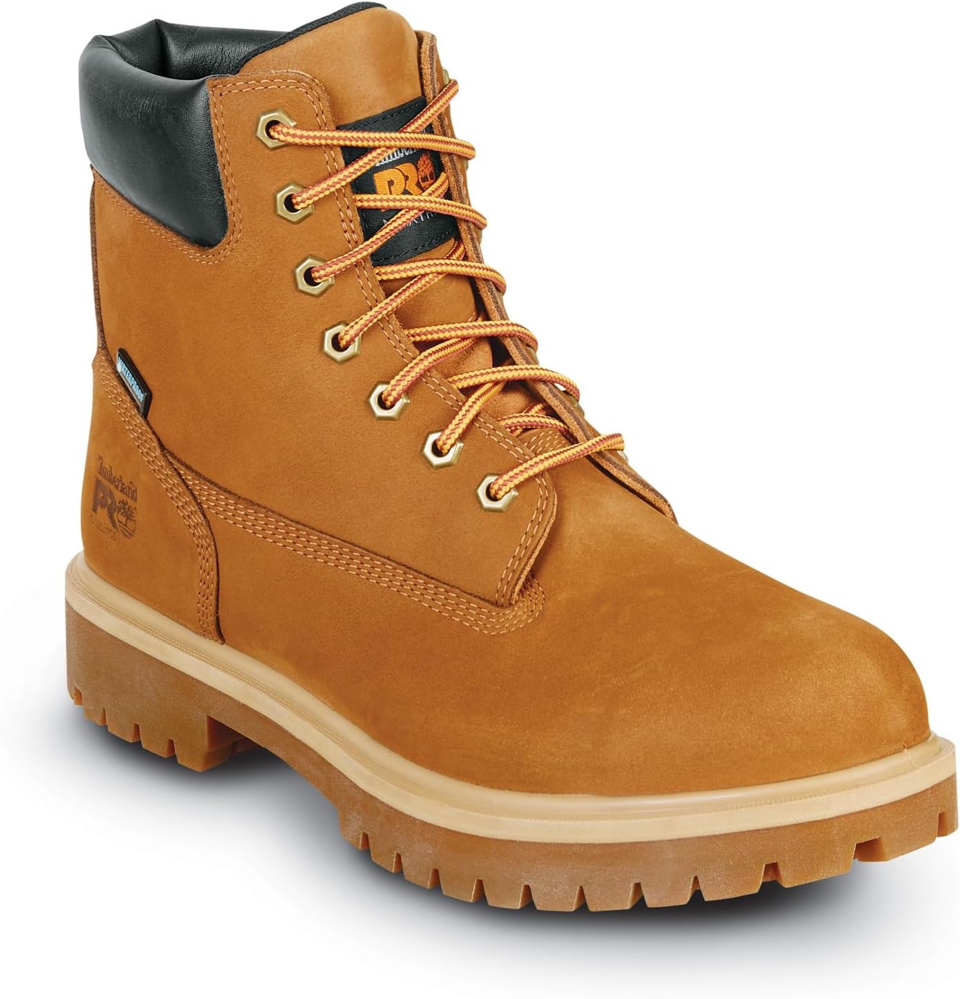 Timberland PRO Men’s 6 Direct Attach MaxTRAX Steel Toe Waterproof Insulated Boot(Cinnamon)