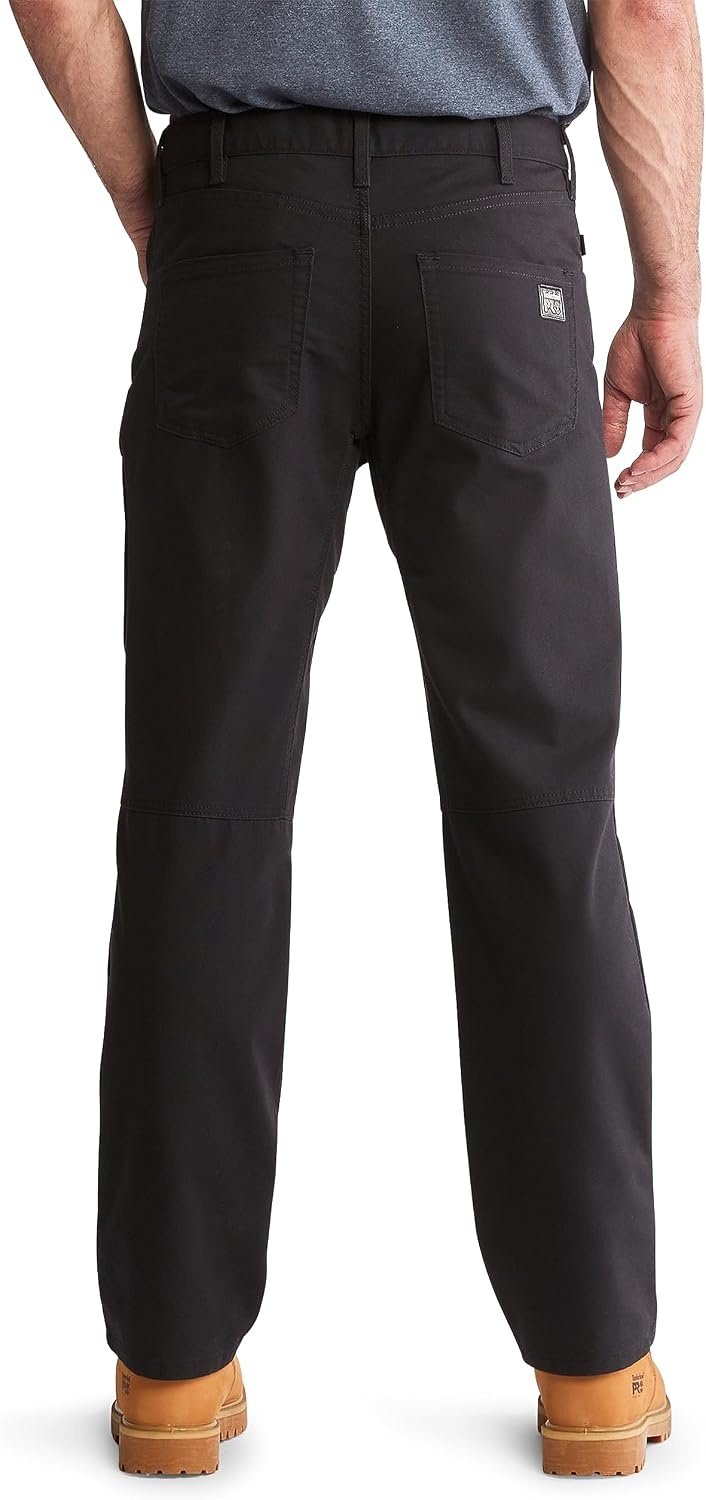 Timberland PRO Mens Ironhide Flex 5 Pocket Work Pant(Jet Black)