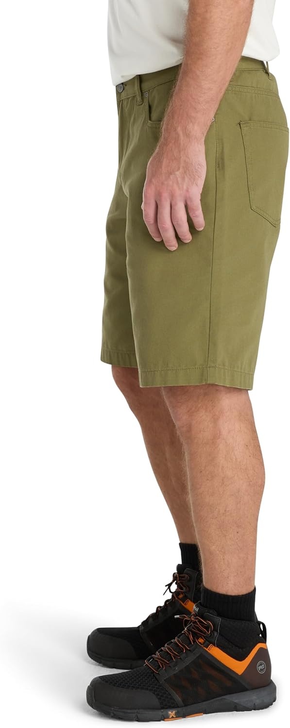 Timberland PRO Men’s Son-of-A-Short Canvas Work Short(Green)