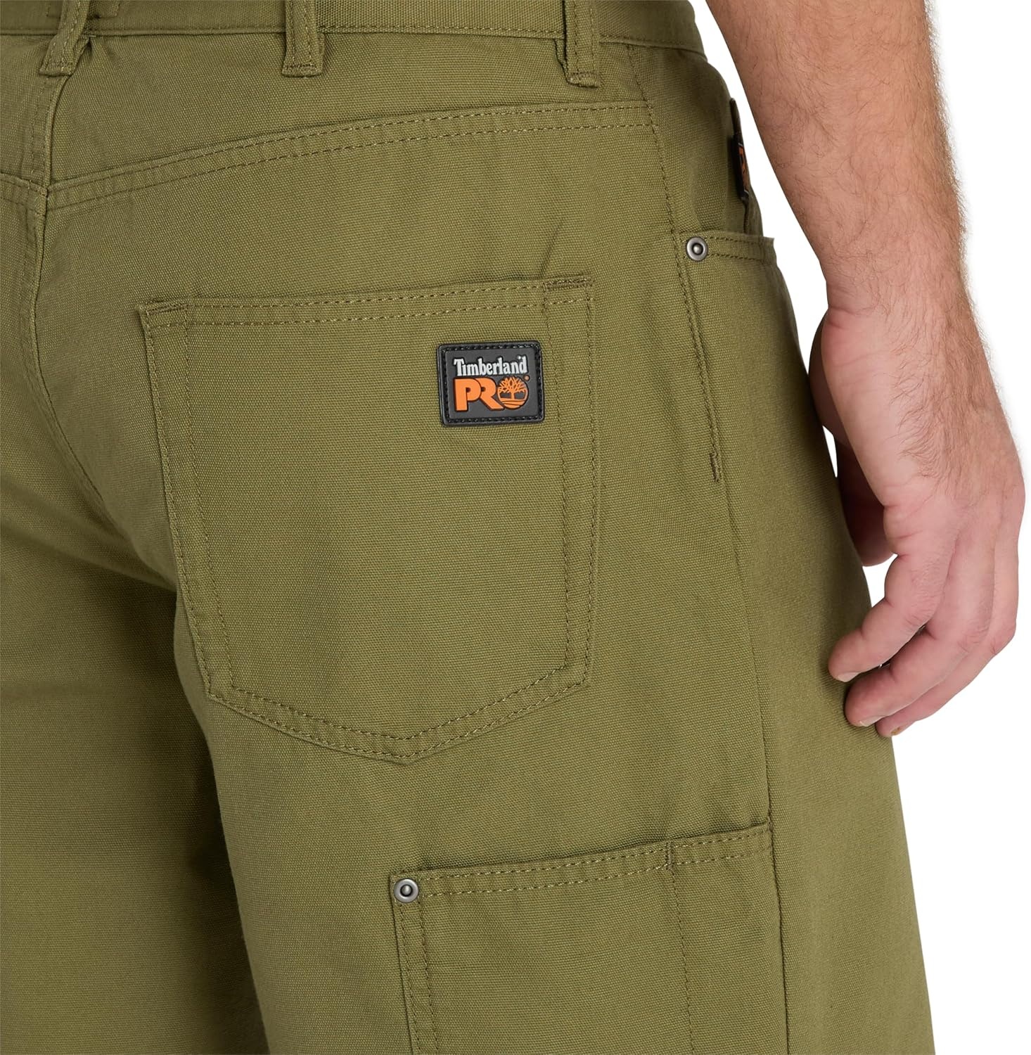 Timberland PRO Men’s Son-of-A-Short Canvas Work Short(Green)