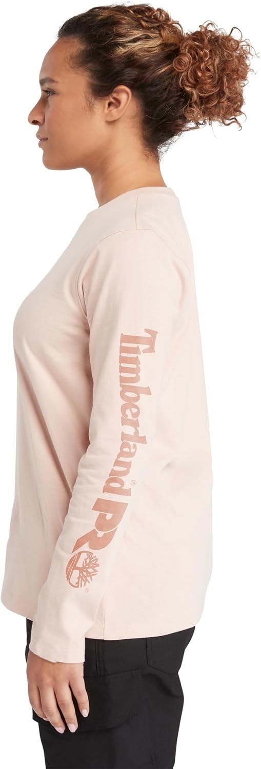 Timberland PRO Women’s Core Long Sleeve T-Shirt(Cameo Rose)