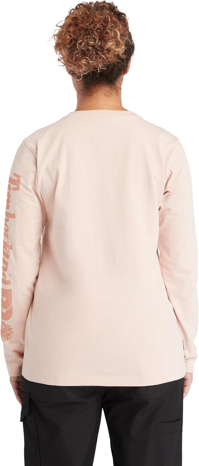 Timberland PRO Women’s Core Long Sleeve T-Shirt(Cameo Rose)